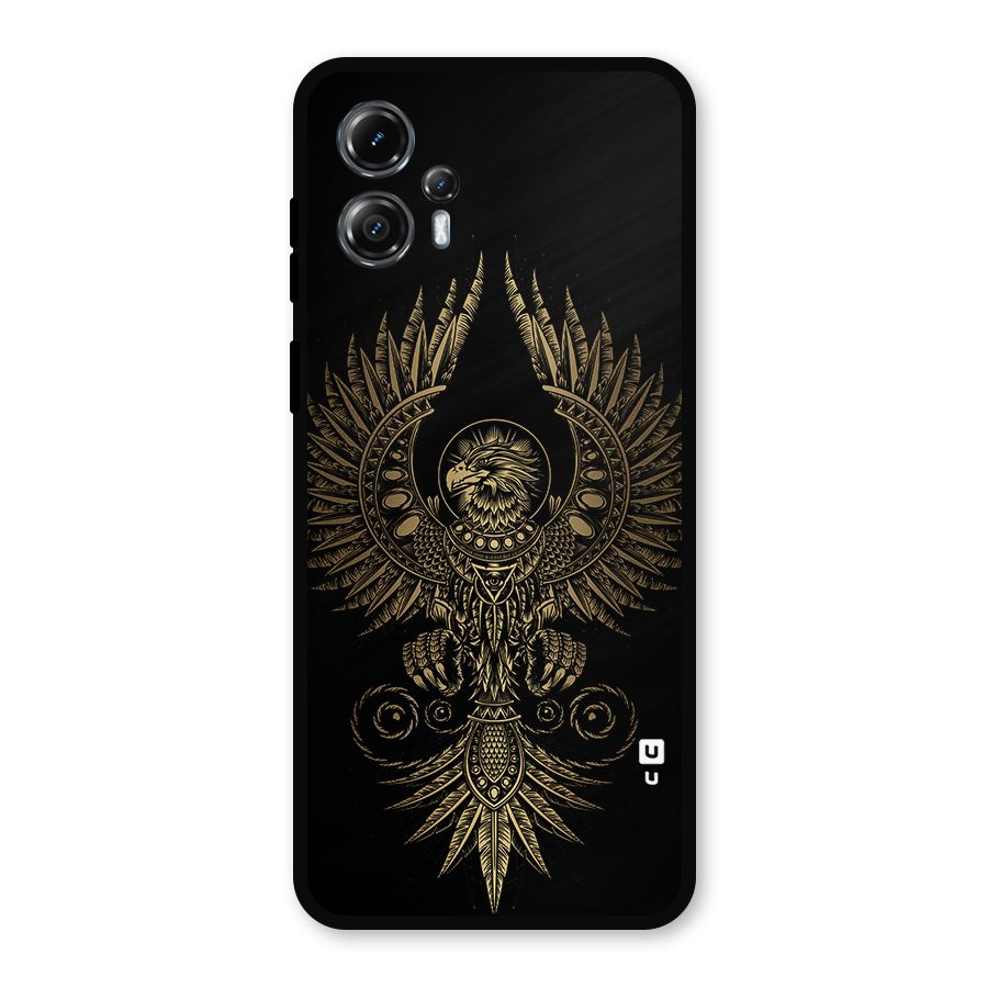 Legendary Phoenix Metal Back Case for Moto G13