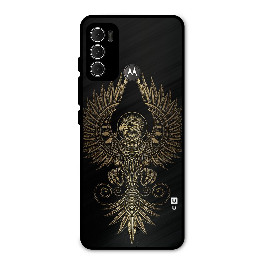 Legendary Phoenix Metal Back Case for Moto G60