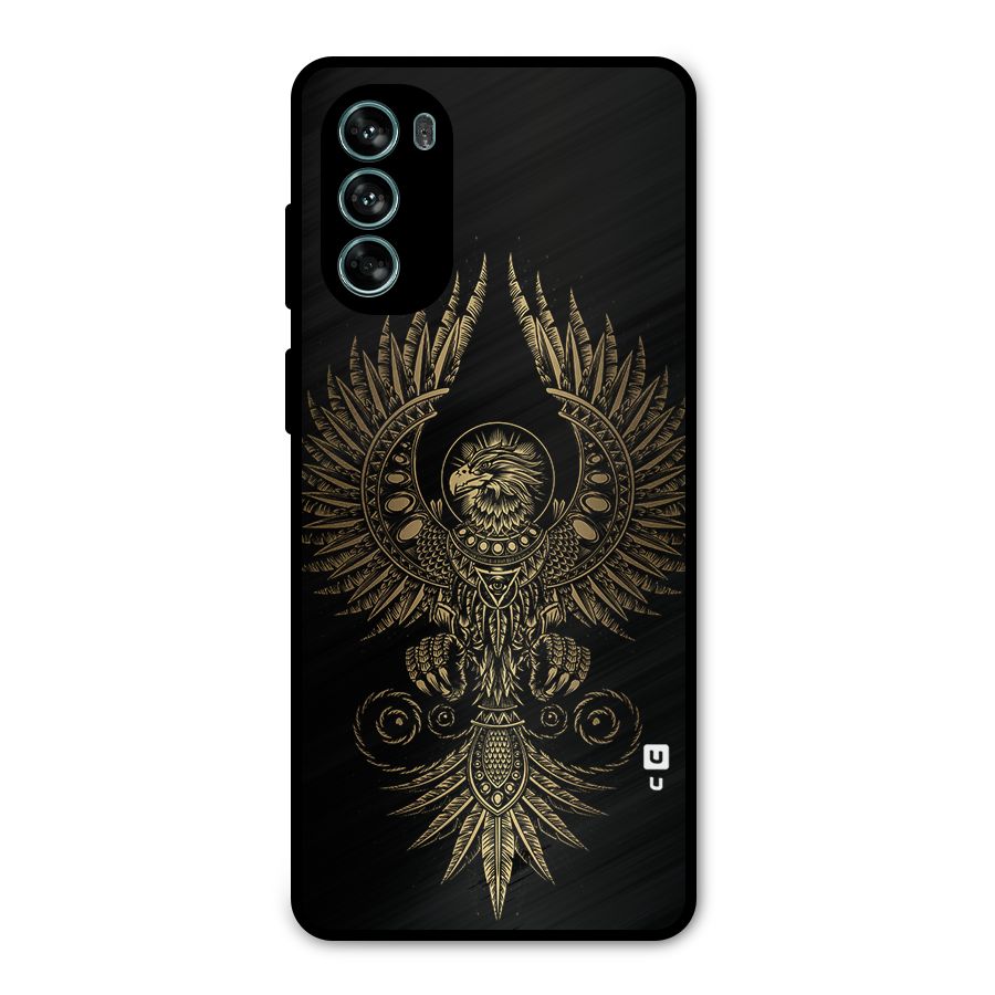 Legendary Phoenix Metal Back Case for Moto G62