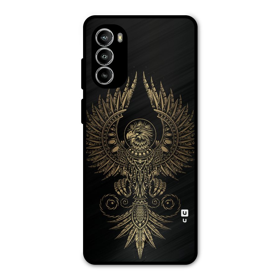 Legendary Phoenix Metal Back Case for Moto G82