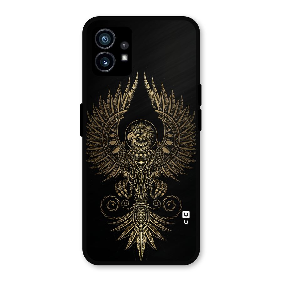 Legendary Phoenix Metal Back Case for Nothing Phone 1