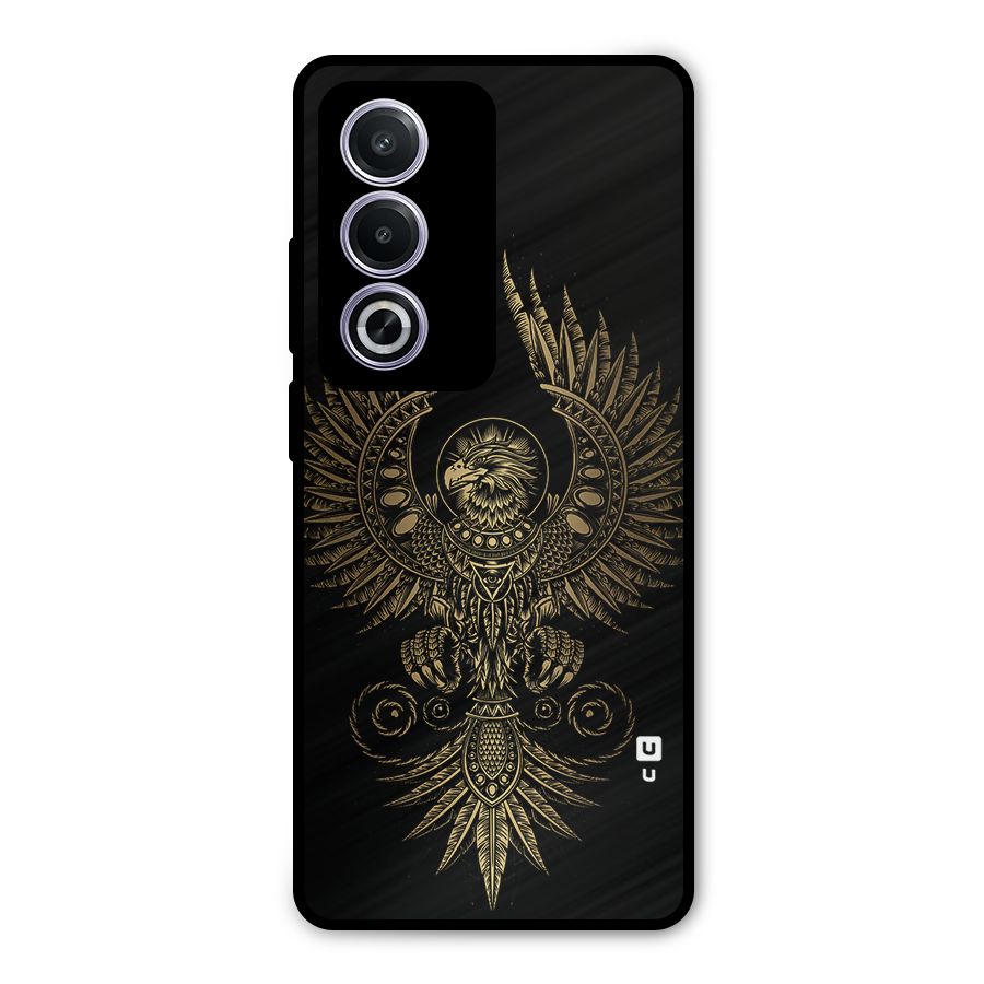 Legendary Phoenix Metal Back Case for Oppo A3 Pro