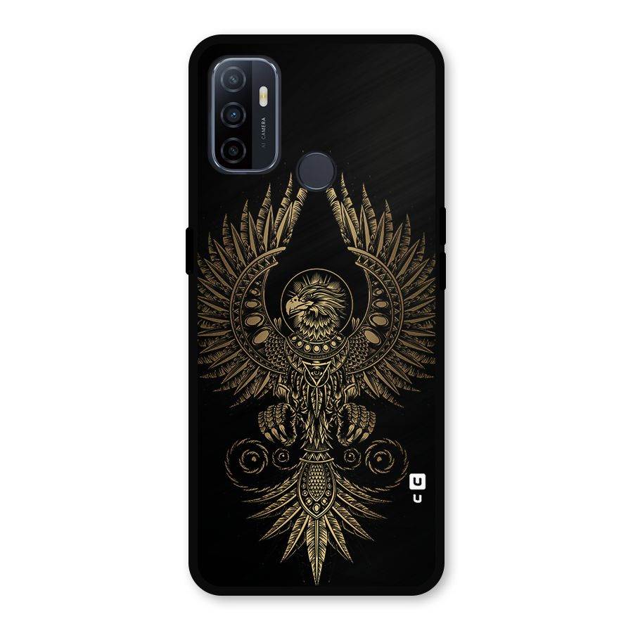 Legendary Phoenix Metal Back Case for Oppo A53