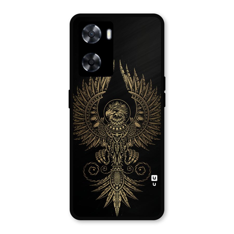 Legendary Phoenix Metal Back Case for Oppo A77