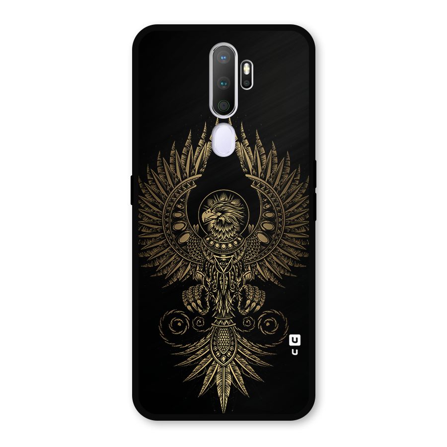 Legendary Phoenix Metal Back Case for Oppo A9 (2020)