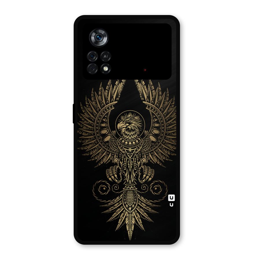 Legendary Phoenix Metal Back Case for Poco X4 Pro 5G