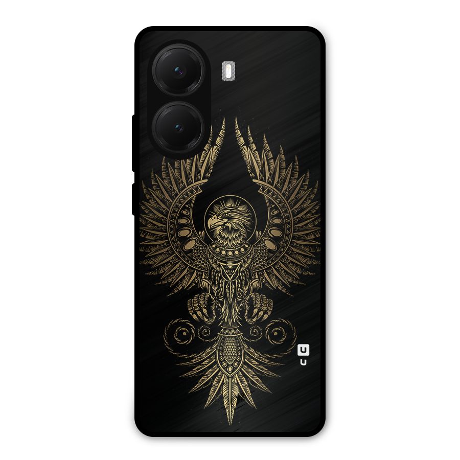 Legendary Phoenix Metal Back Case for Poco X7 Pro