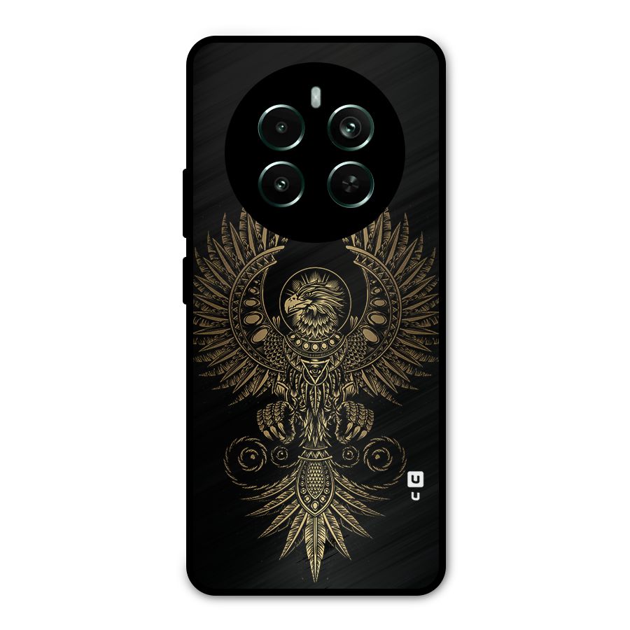 Legendary Phoenix Metal Back Case for Realme 12 Pro Plus