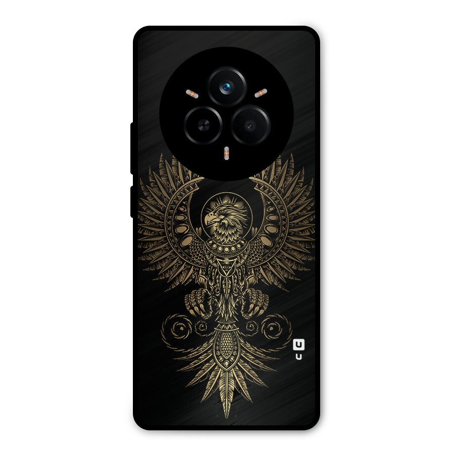 Legendary Phoenix Metal Back Case for Realme 14 Pro Plus