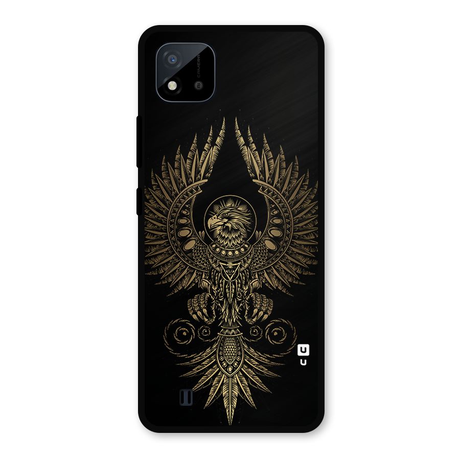 Legendary Phoenix Metal Back Case for Realme C11 2021