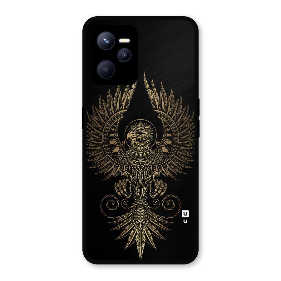 Legendary Phoenix Metal Back Case for Realme C35