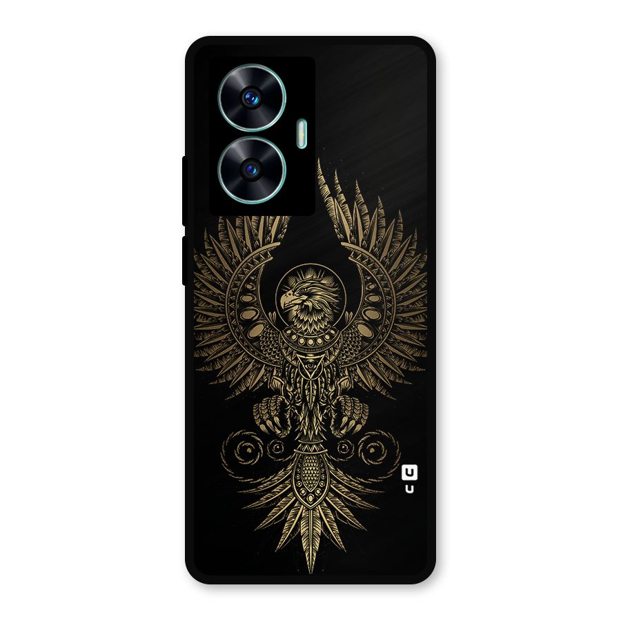 Legendary Phoenix Metal Back Case for Realme Narzo N55