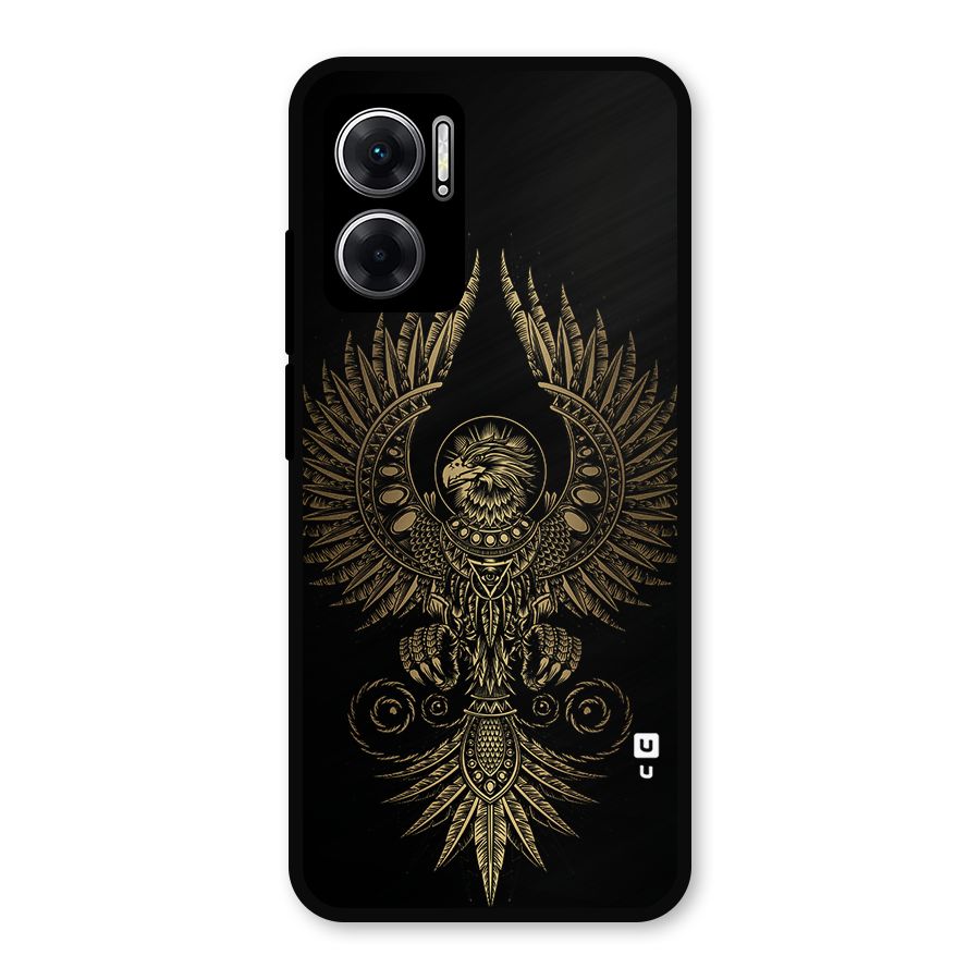 Legendary Phoenix Metal Back Case for Redmi 11 Prime 5G