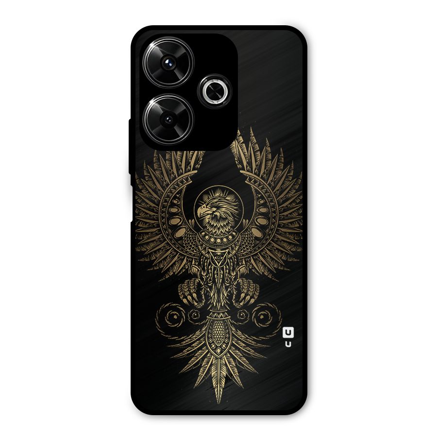 Legendary Phoenix Metal Back Case for Redmi 13 5G