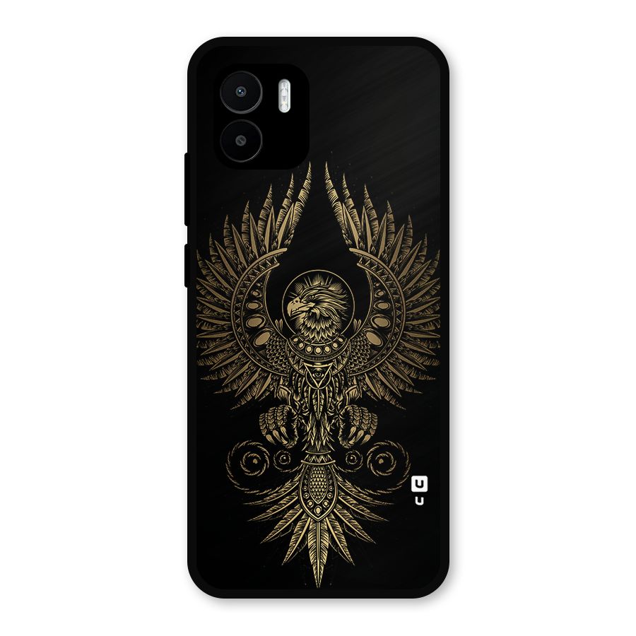 Legendary Phoenix Metal Back Case for Redmi A1