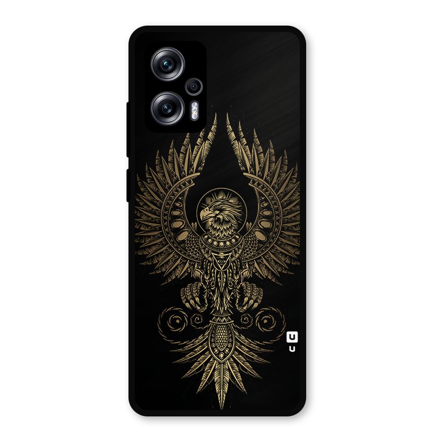 Legendary Phoenix Metal Back Case for Redmi K50i