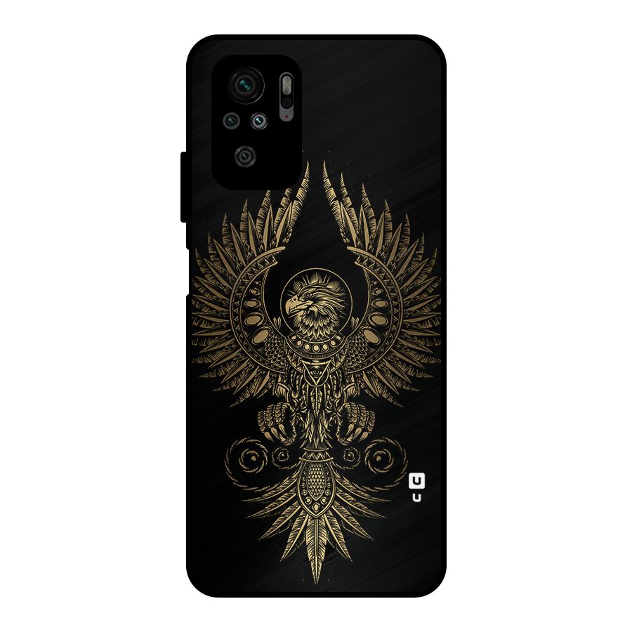 Legendary Phoenix Metal Back Case for Redmi Note 10S