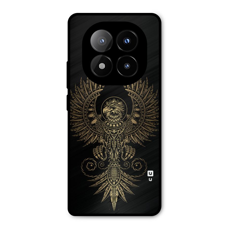 Legendary Phoenix Metal Back Case for Redmi Note 14 Pro Plus 5G