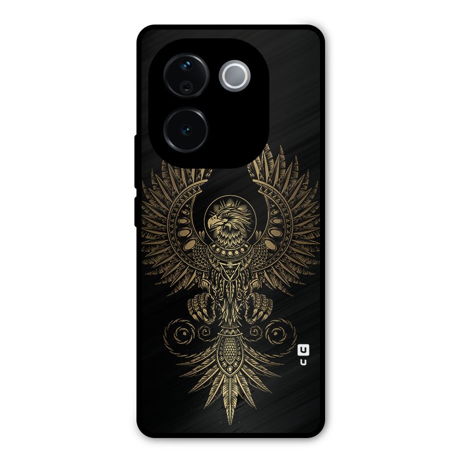 Legendary Phoenix Metal Back Case for Vivo T3 Pro