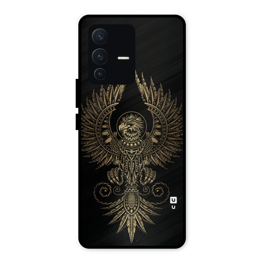 Legendary Phoenix Metal Back Case for Vivo V23 5G