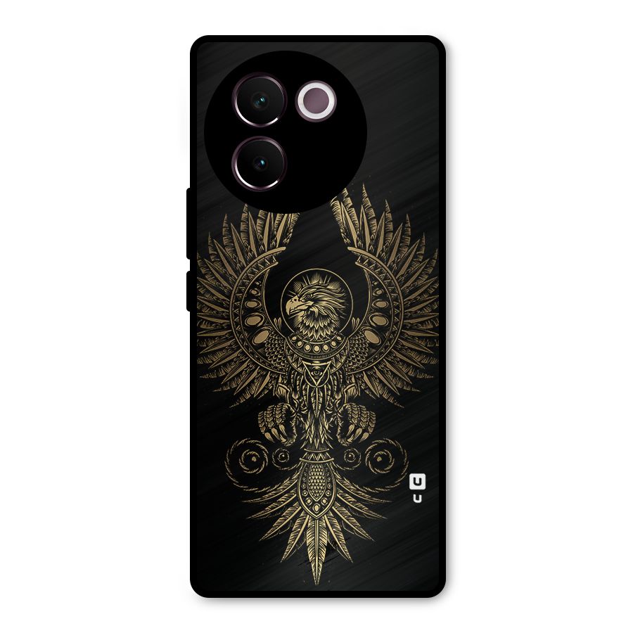 Legendary Phoenix Metal Back Case for Vivo V30e