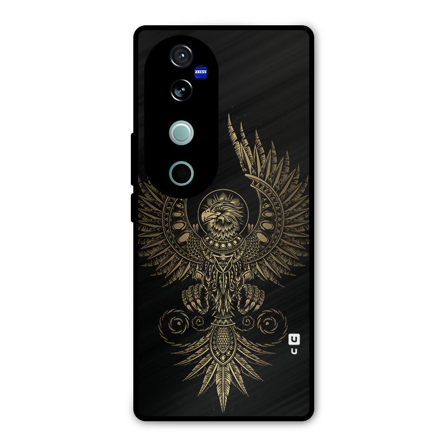 Legendary Phoenix Metal Back Case for Vivo V40
