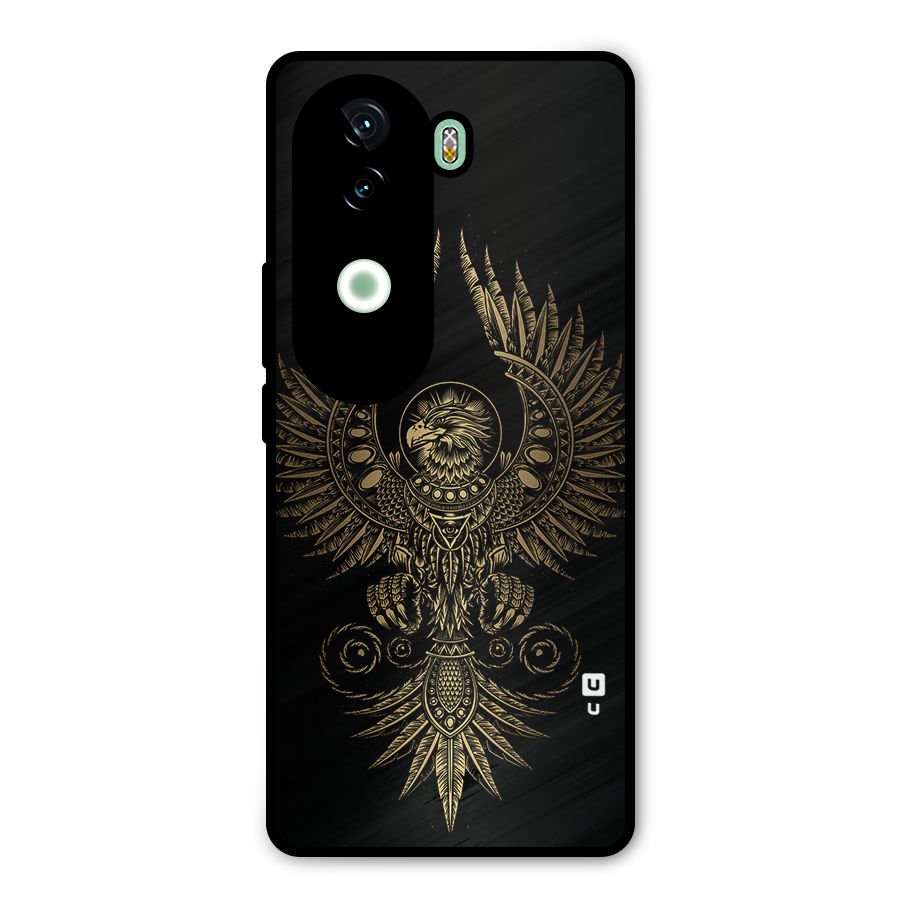 Legendary Phoenix Metal Back Case for Vivo V40e