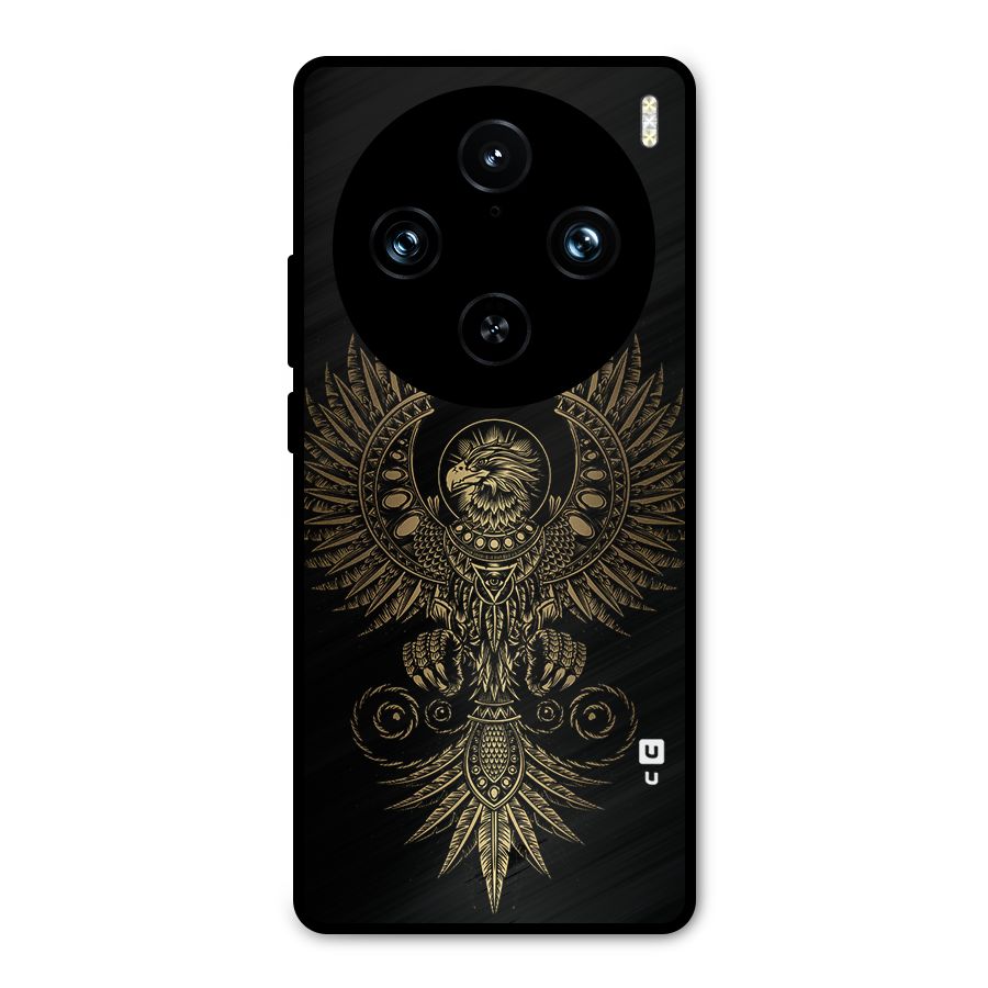 Legendary Phoenix Metal Back Case for Vivo X100 Pro