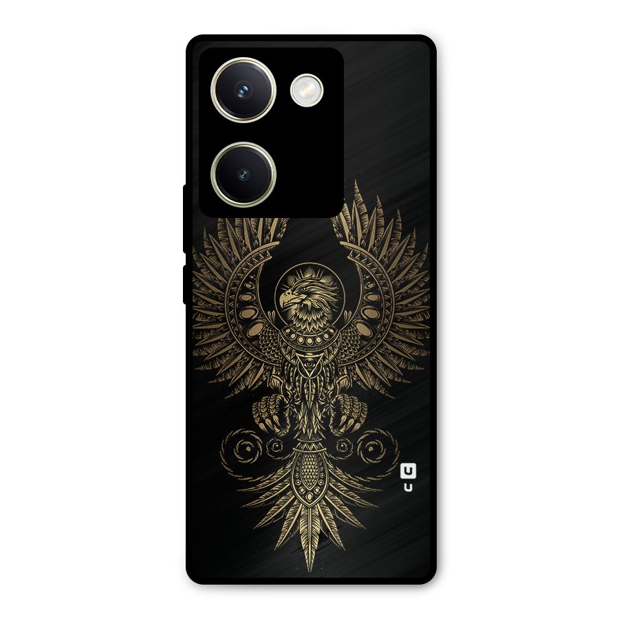 Legendary Phoenix Metal Back Case for Vivo Y200 Pro