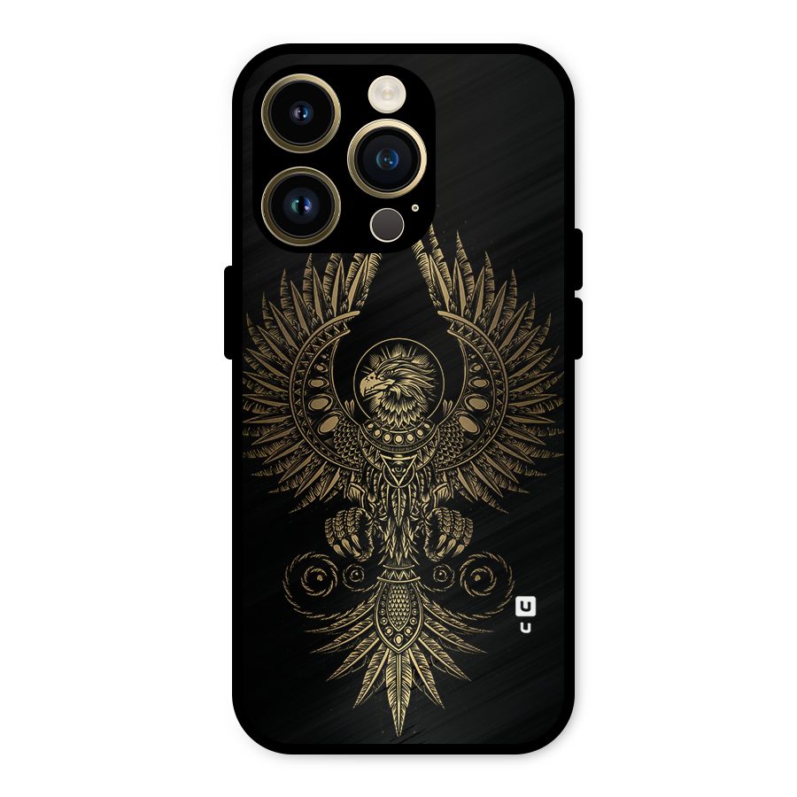 Legendary Phoenix Metal Back Case for iPhone 14 Pro