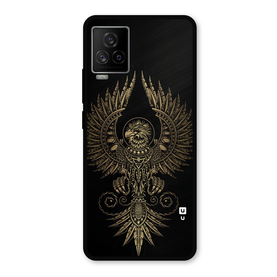 Legendary Phoenix Metal Back Case for iQOO 7 Legend 5G