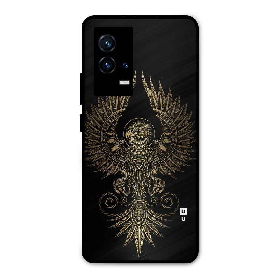Legendary Phoenix Metal Back Case for iQOO 9 5G