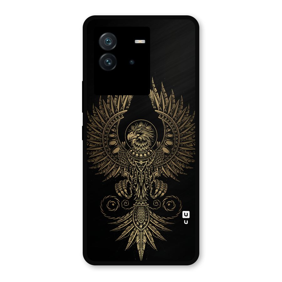 Legendary Phoenix Metal Back Case for iQOO Neo 6 5G