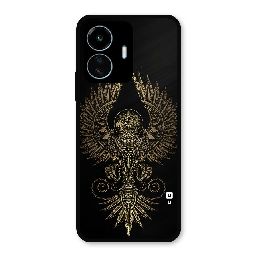 Legendary Phoenix Metal Back Case for vivo iQOO Z6 Lite 5G
