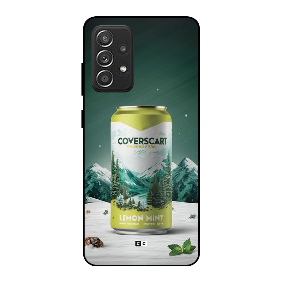 Lemon Mint Metal Back Case for Galaxy A52s 5G