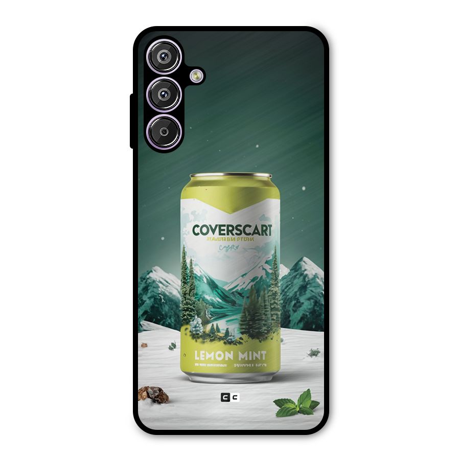 Lemon Mint Metal Back Case for Galaxy M15