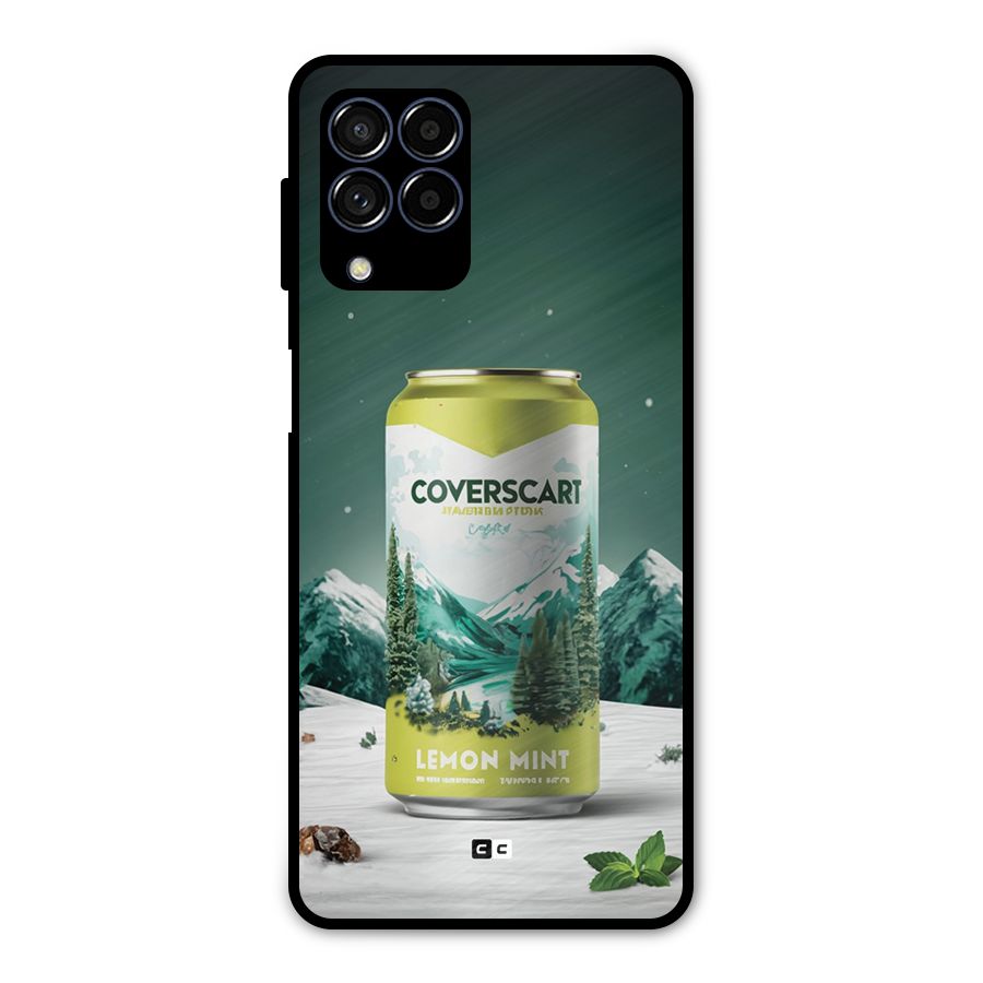 Lemon Mint Metal Back Case for Galaxy M53 5G
