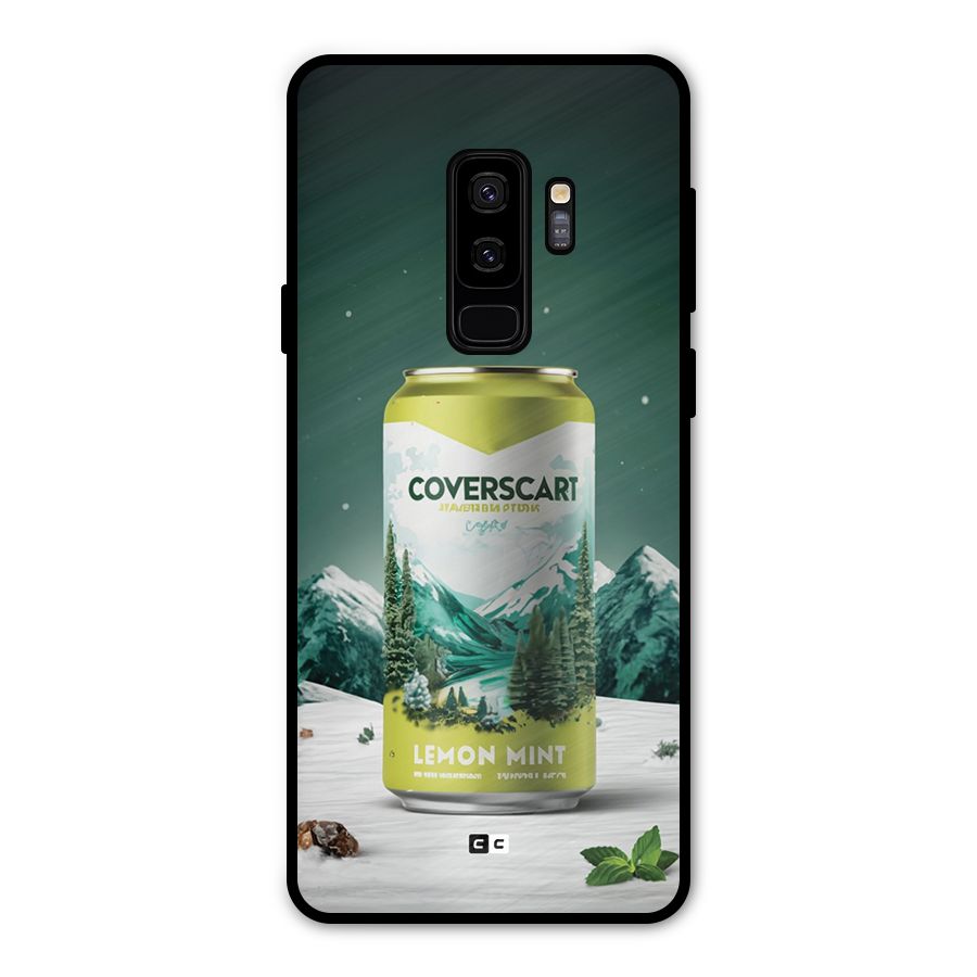 Lemon Mint Metal Back Case for Galaxy S9 Plus