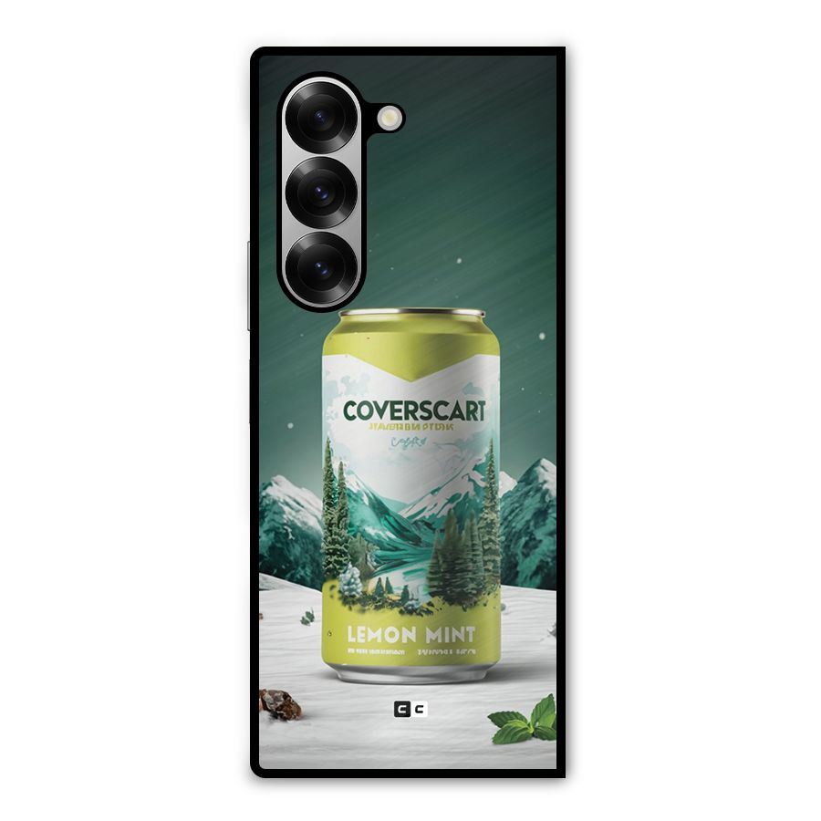 Lemon Mint Metal Back Case for Galaxy Z Fold6