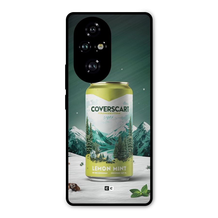 Lemon Mint Metal Back Case for Honor 200 Pro
