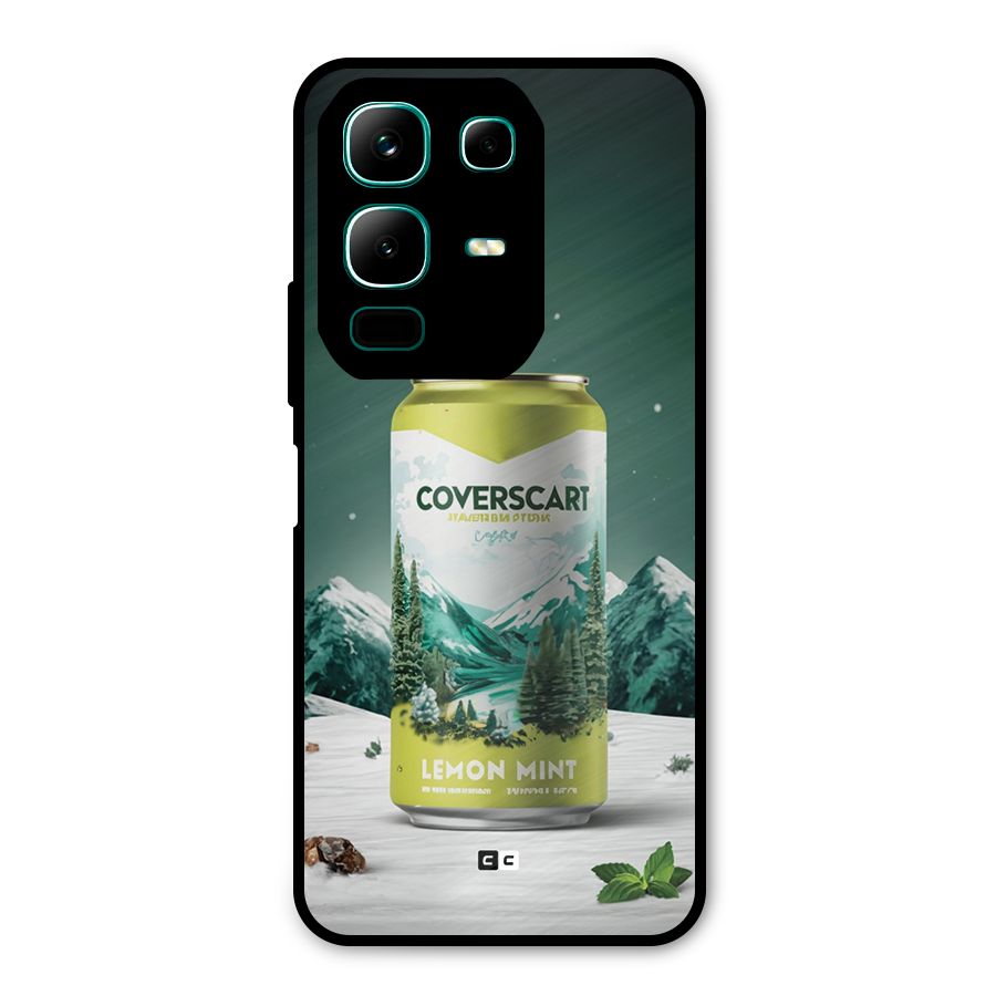 Lemon Mint Metal Back Case for Infinix Note 50x