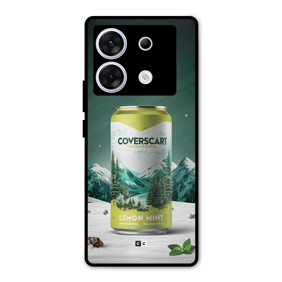 Lemon Mint Metal Back Case for Infinix Zero 30 5G