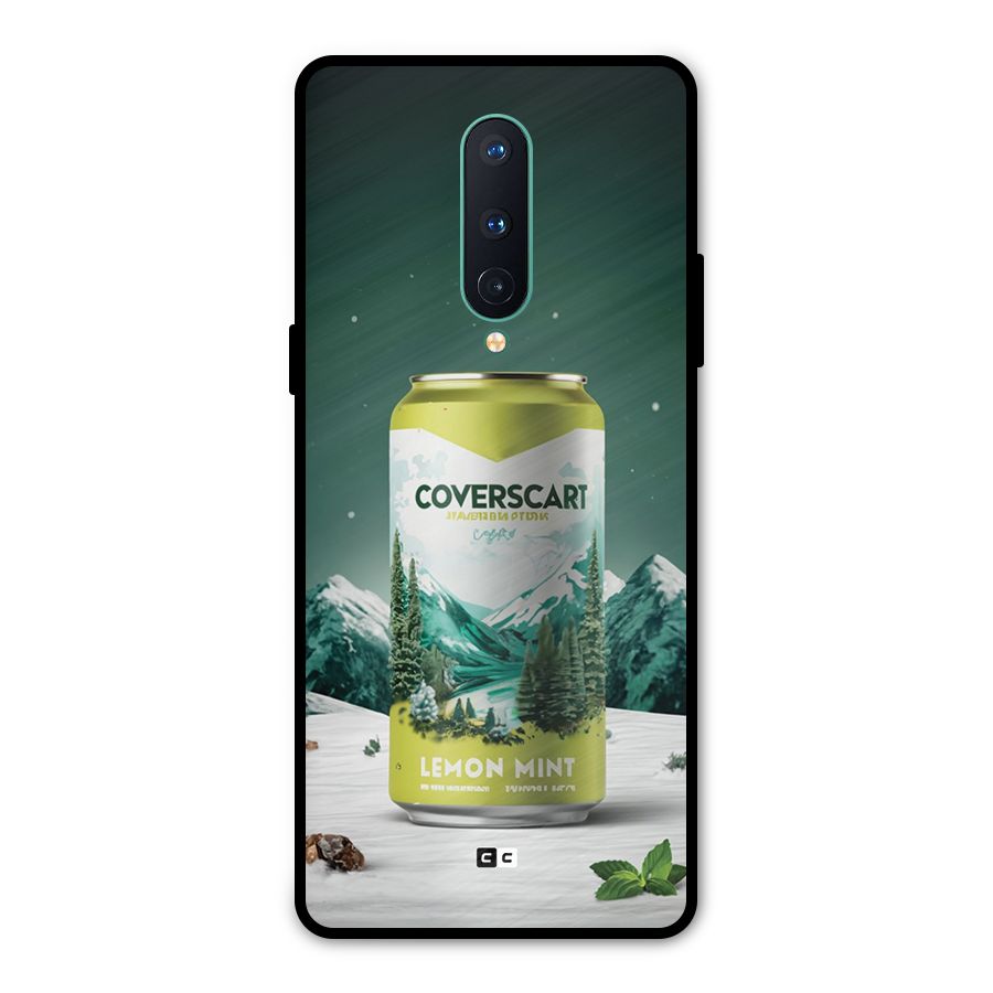 Lemon Mint Metal Back Case for OnePlus 8