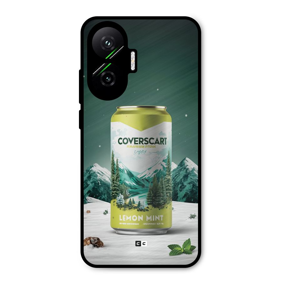 Lemon Mint Metal Back Case for Poco F7