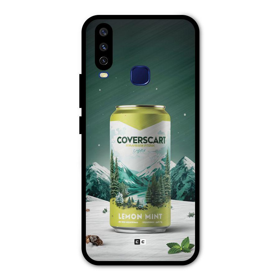 Lemon Mint Metal Back Case for Vivo V17
