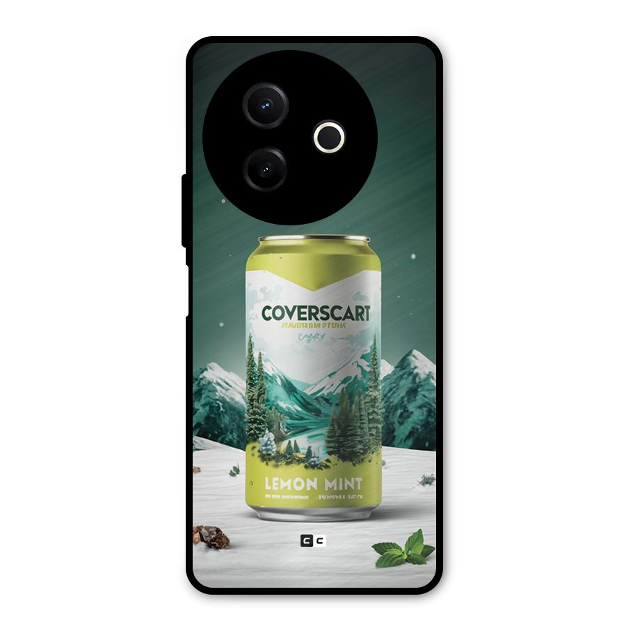 Lemon Mint Metal Back Case for Vivo Y39