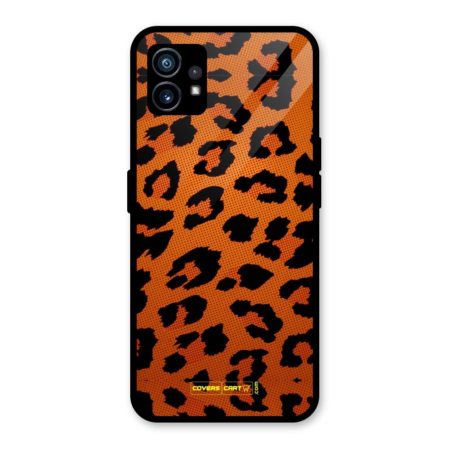 Leopard Glass Back Case for Nothing Phone 1