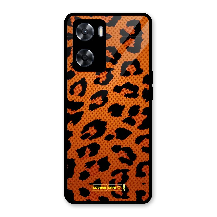 Leopard Glass Back Case for OnePlus Nord N20 SE