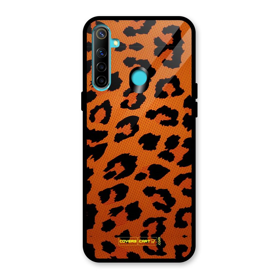 Leopard Glass Back Case for Realme Narzo 10