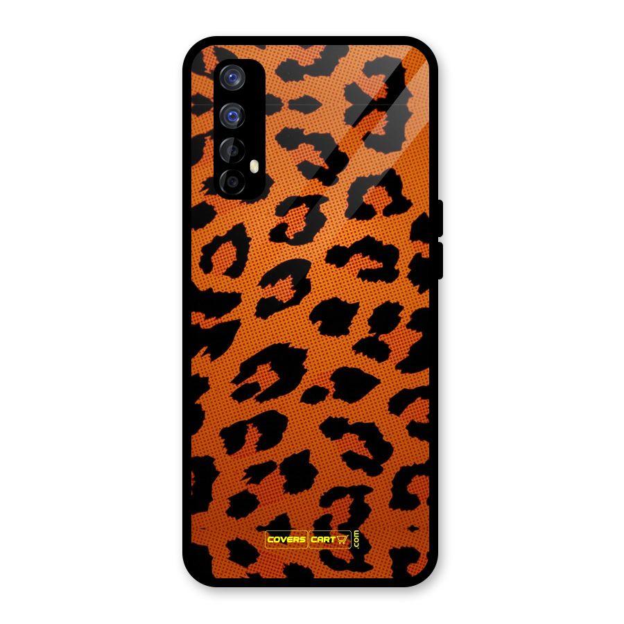 Leopard Glass Back Case for Realme Narzo 20 Pro